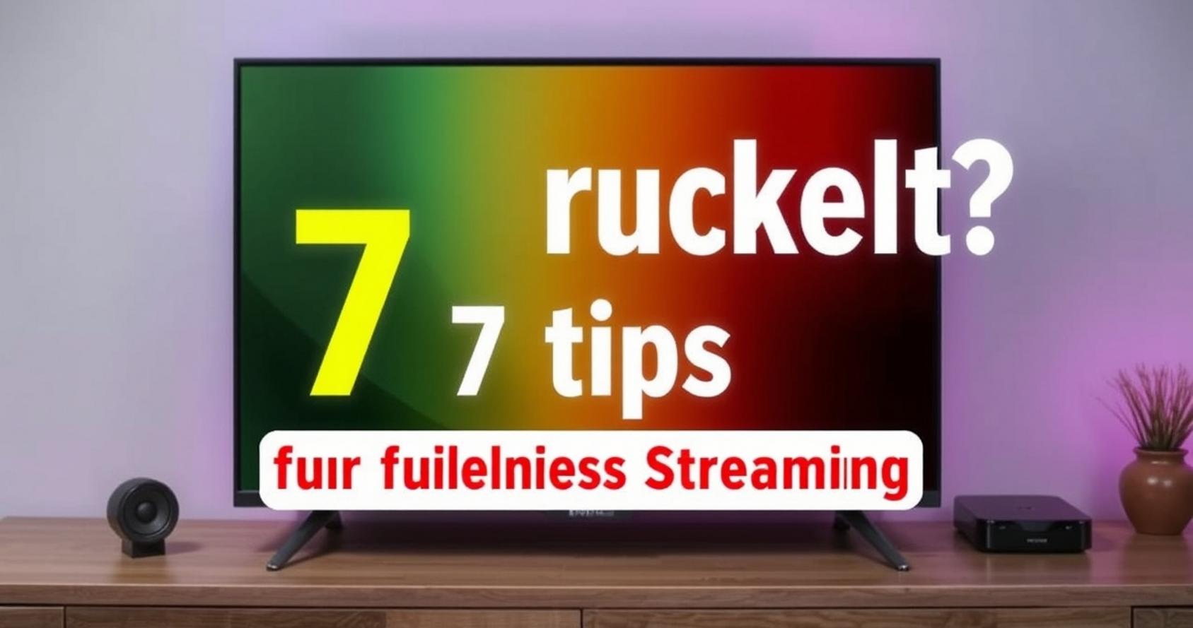 iptv ruckelt? 7 Tipps für flüssiges Streaming – UVISION IPTV